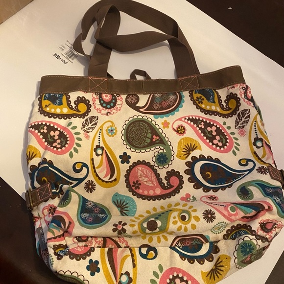 Paisley canvas tote bag - Picture 3 of 13